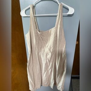 Old Navy Cream Midi Dress